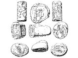 Assyrian and Babylonian seals cf Dan.6.17